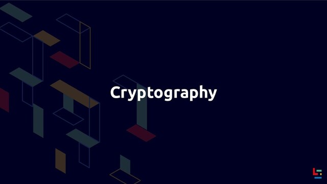 Cryptography
