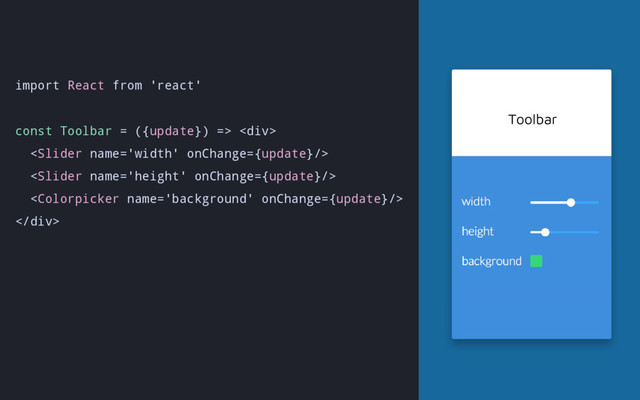 import React from 'react'
const Toolbar = ({update}) => <div>



</div>
Toolbar
