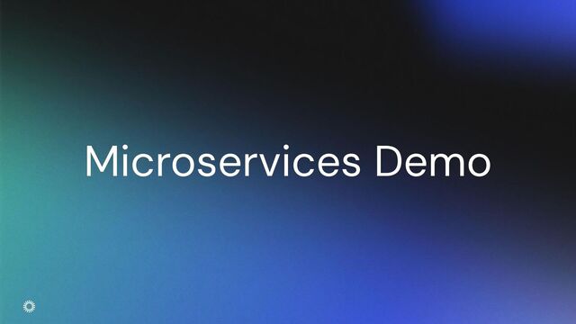 Microservices Demo
