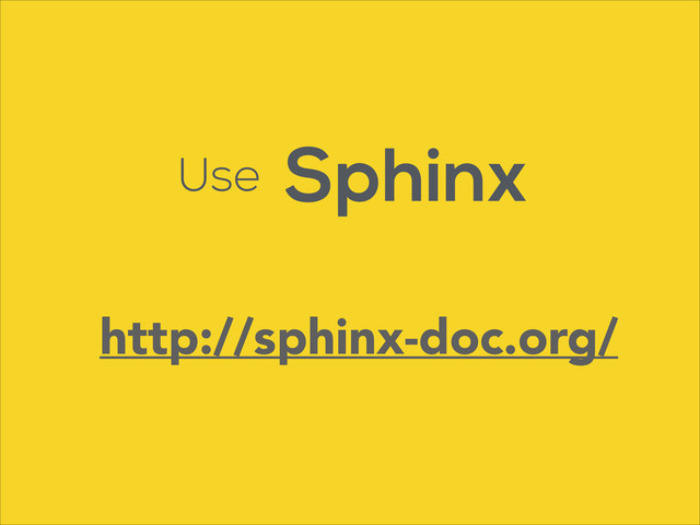 Use Sphinx
http://sphinx-doc.org/
