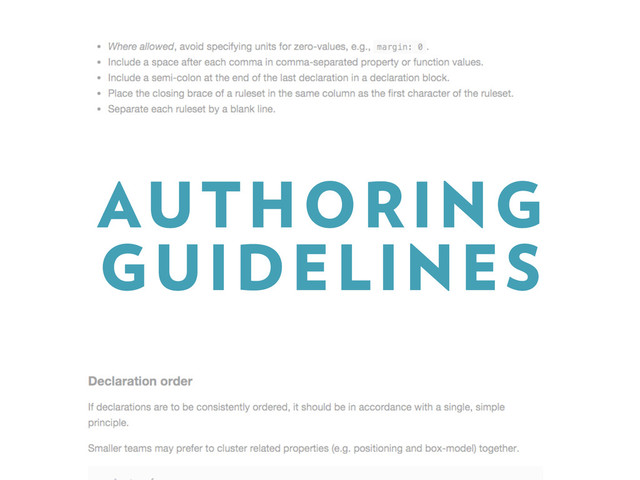 AUTHORING
GUIDELINES
