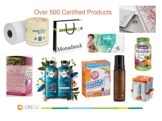 Over 500 Certified Products
