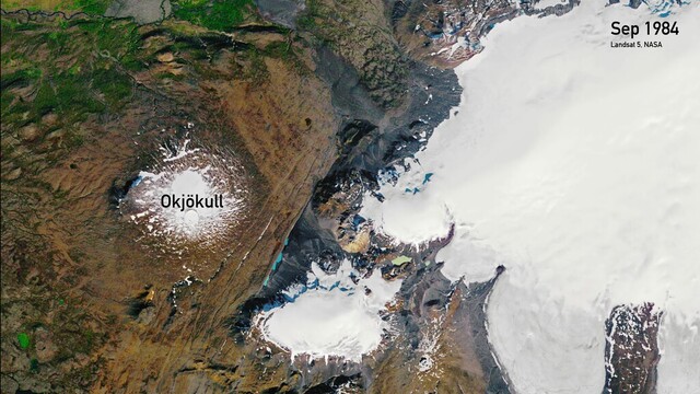 Sep 1984
Okjökull
Landsat 5, NASA

