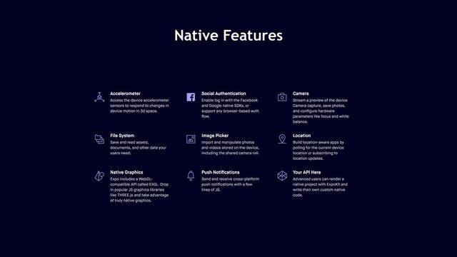 Native Features
