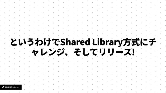 Shared Library
方
!
