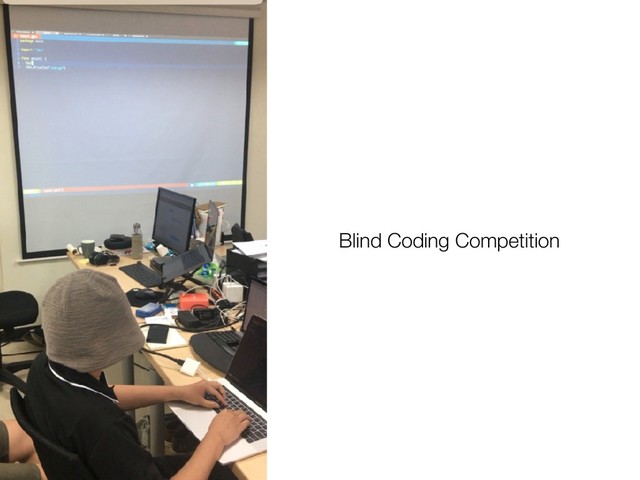 Blind Coding Competition
