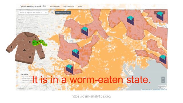 https://osm-analytics.org/
It is in a worm-eaten state.
