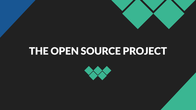 THE OPEN SOURCE PROJECT
