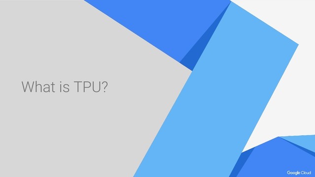 What is TPU?
