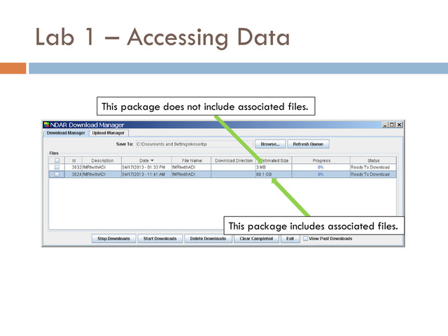 Lab 1 – Accessing Data
This package does not include associated files.
This package includes associated files.
