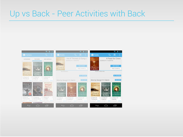 Up vs Back - Peer Activities with Back

