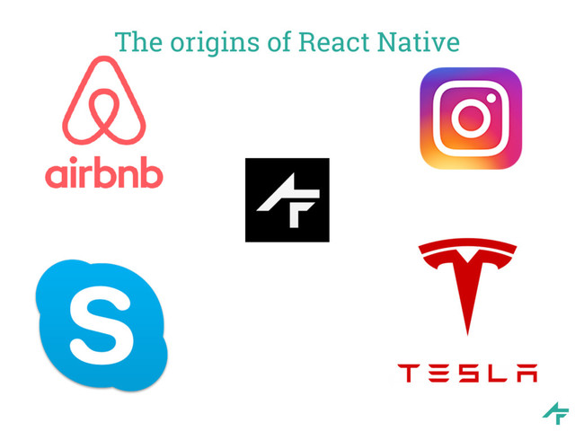 The origins of React Native
