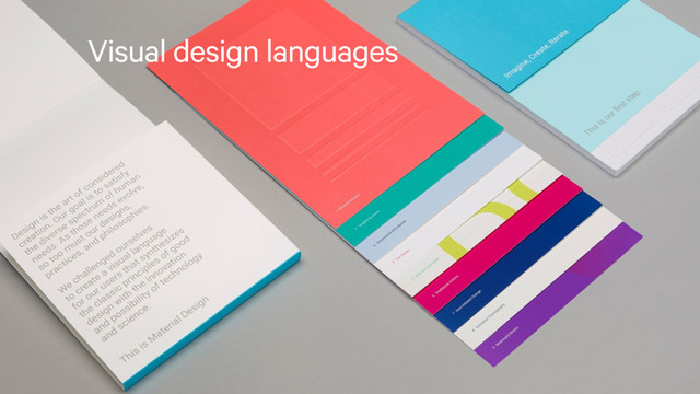 Visual design languages
