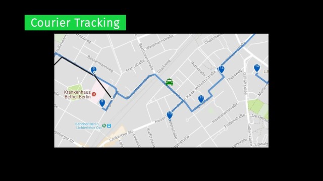 Courier Tracking

