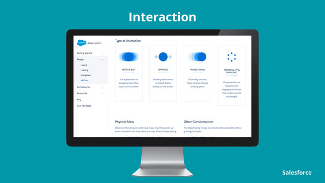 Interaction
Salesforce
