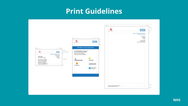 Print Guidelines
NHS
