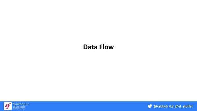@xabbuh && @el_stoffel
Data Flow
