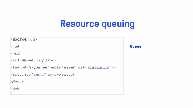 


My website 

 


…
Resource queuing
Queue
