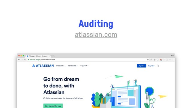 Auditing
atlassian.com
