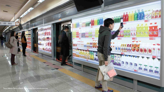 Tesco Subway Store in South Korea image from littledoremi.com
