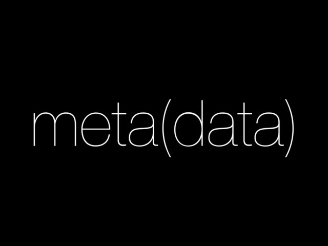 meta(data)
