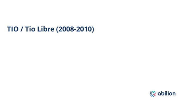 TIO / Tio Libre (2008-2010)
