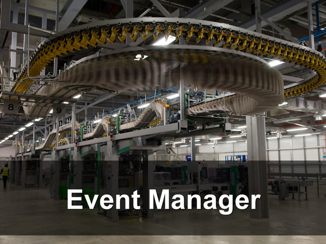 11
Event Manager
