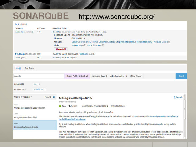 SONARQuBE http://www.sonarqube.org/
