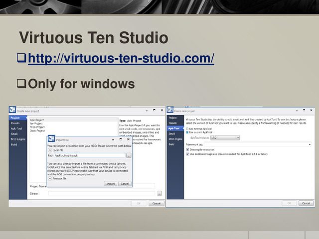 Virtuous Ten Studio
http://virtuous-ten-studio.com/
Only for windows

