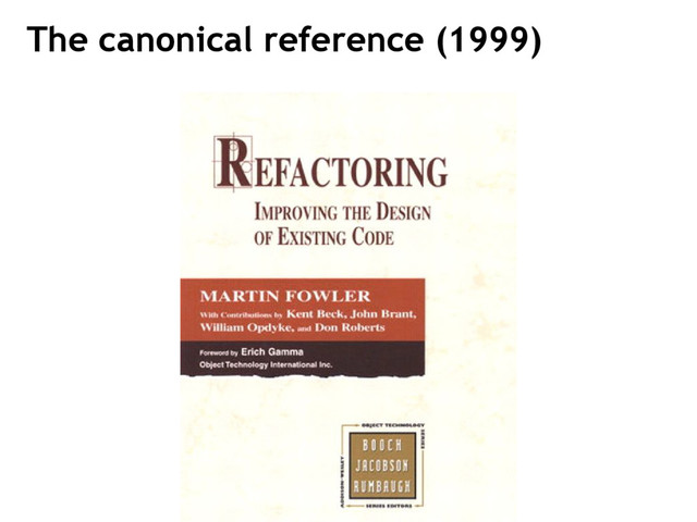The canonical reference (1999)
