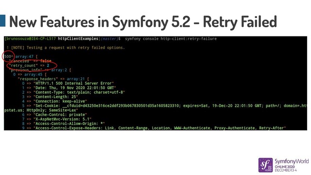 New Features in Symfony 5.2 - Retry Failed
