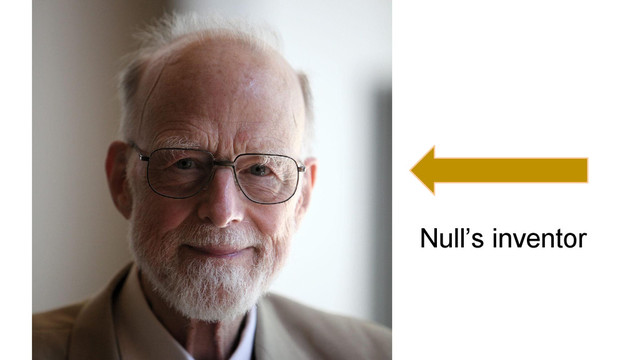 Null’s inventor
