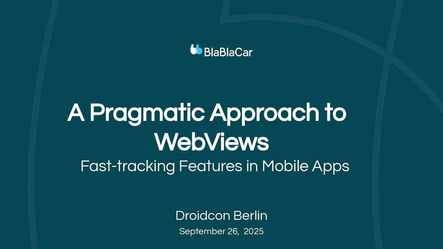 A pragmatic approach to WebViews: fast-tracking features in mobile apps ...