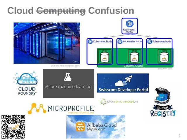 4
Cloud Computing Confusion
[yourtenintrep.wordpress.com]
[blog.lwolf.com]

