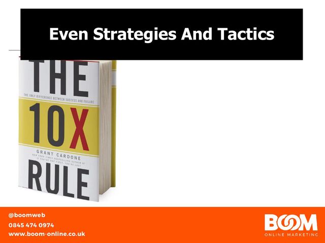 Even Strategies And Tactics
