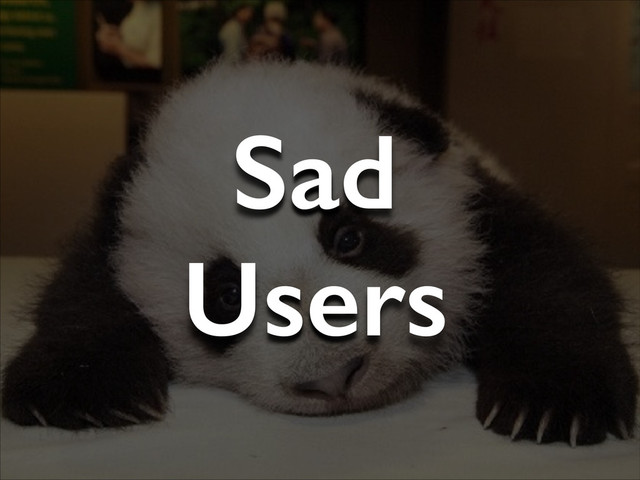 Sad
Users
