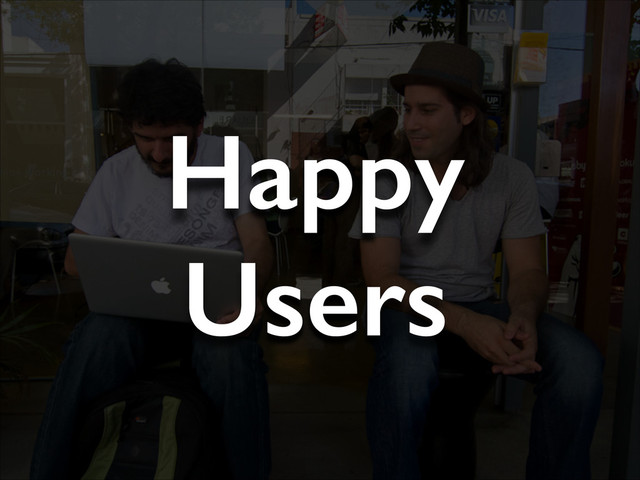 Happy
Users
