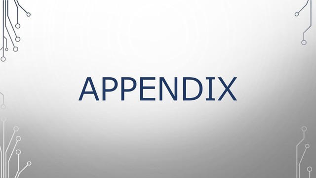APPENDIX
