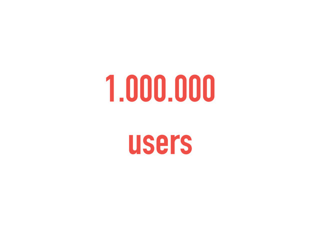 1.000.000
users
