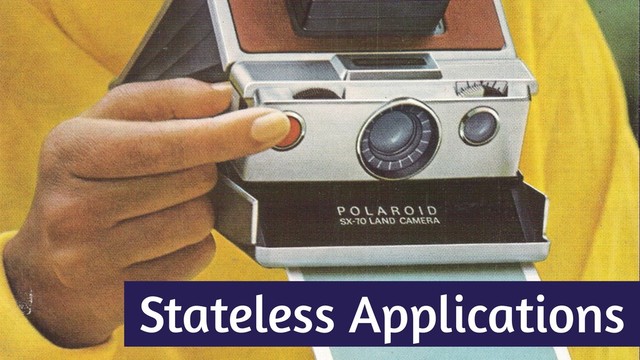 Stateless Applications
