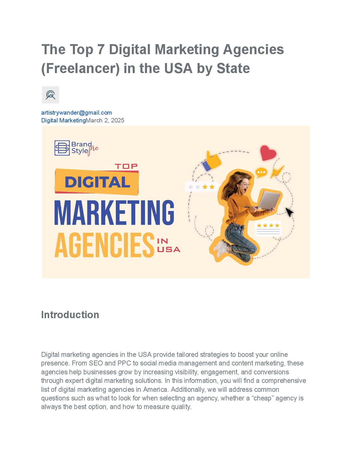 Memburu Bintang: Panduan Lengkap Memilih Freelancer Digital Marketing Terbaik