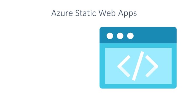 Azure Static Web Apps
