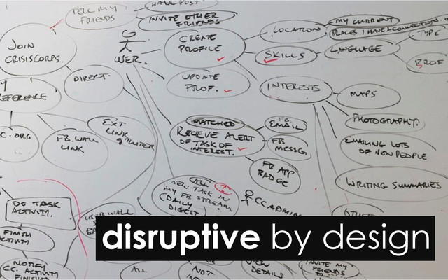 disruptive by design
