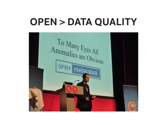 OPEN > DATA QUALITY
