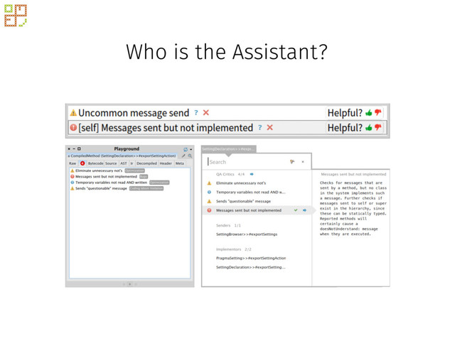 Who is the Assistant?
