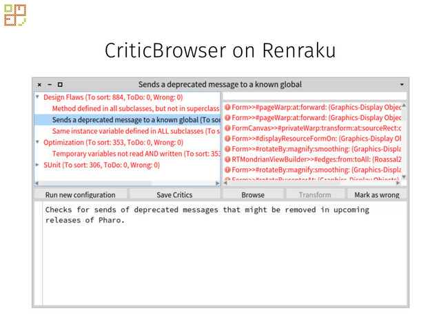 CriticBrowser on Renraku
