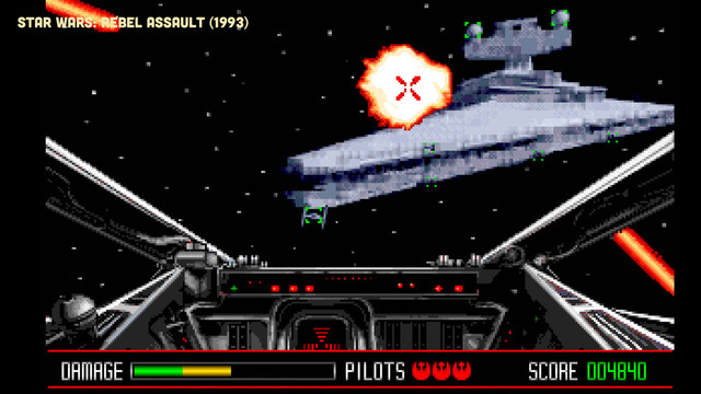 Star Wars: Rebel Assault (1993)
