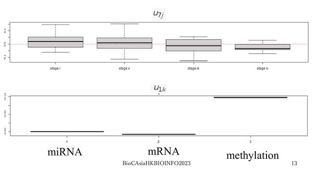 BioCAsiaHKBIOINFO2023 13
miRNA mRNA methylation
