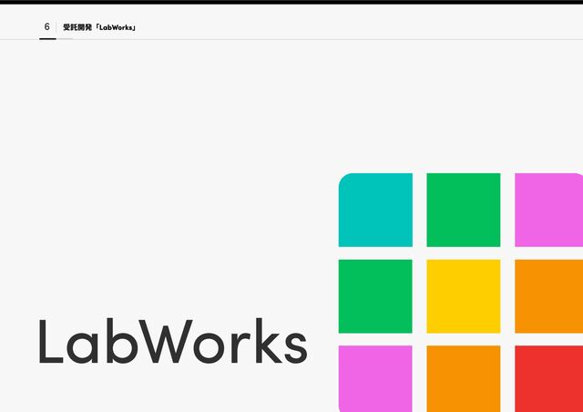 LabWorks
6 受託開発「LabWorks」
