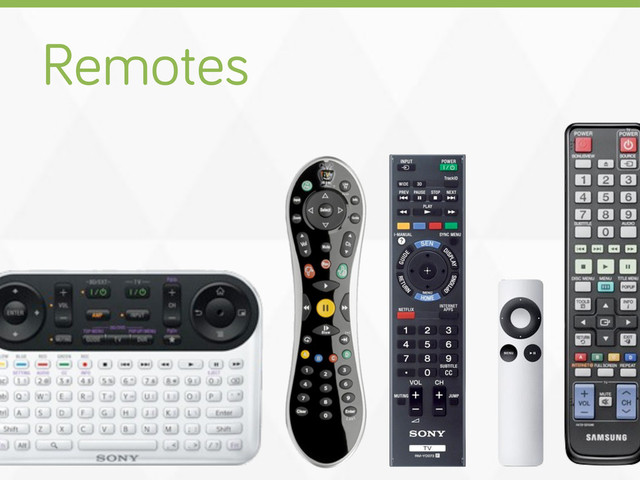 Remotes
